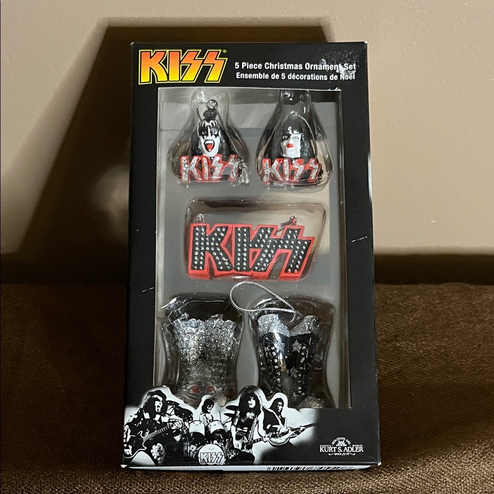 😄KISS Christmas tree ornaments 2011 NIB